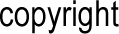 copyright